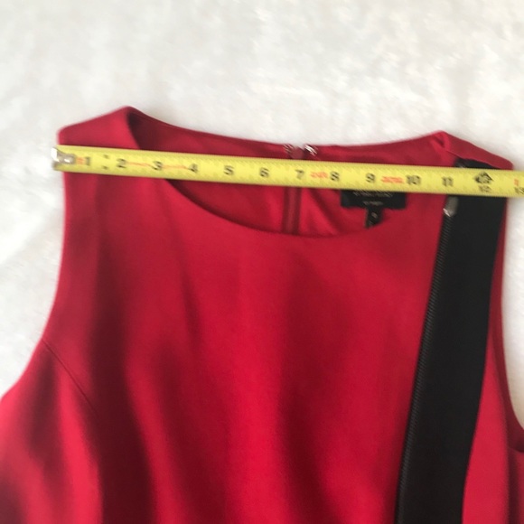 Laundry Red/Pink/Black Sleeveless Dress - Picture 7 of 11